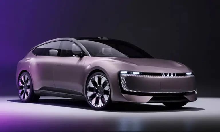 Xe điện AUDI E bản concept ra mắt năm 2024. Ảnh: AUDI