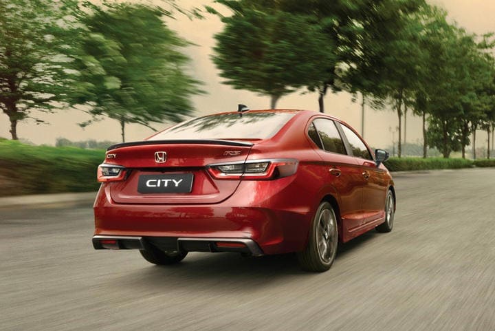 Honda City RS 2025 mang diện mạo cá tính, mạnh mẽ. (Ảnh: Honda Tây Hồ - Hà Nội)
