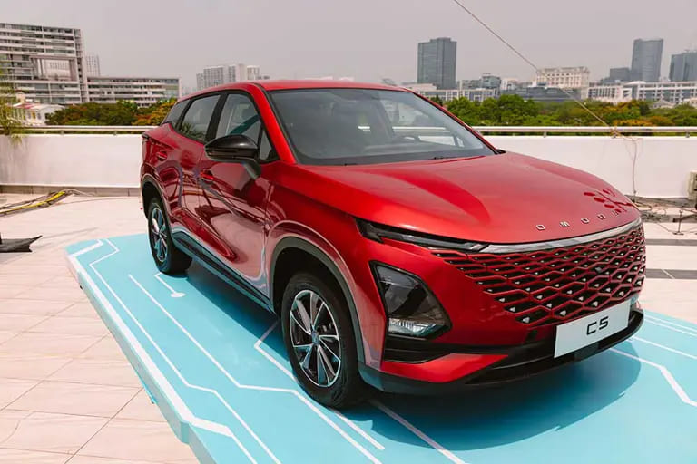 Ảnh thực tế mẫu xe Omoda C5 Luxury vừa ra mắt tại Việt Nam. Ảnh: Omoda & Jaecoo