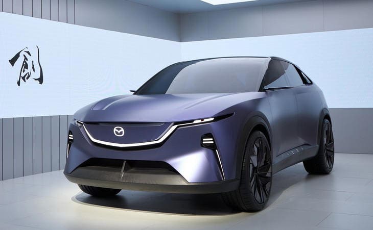 Concept Mazda Arata được xem là bản xem trước của CX-5 thuần điện - Ảnh: Mazda