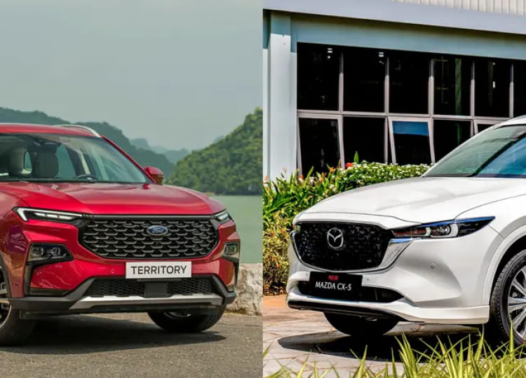 Phân khúc CUV cỡ C - Territory và CX-5 bỏ xa phần còn lại