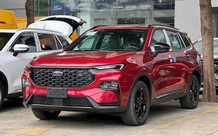 Giá Ford Territory sau khi giảm còn thấp hơn nhiều đối thủ Nhật - Ảnh: Đại lý Ford