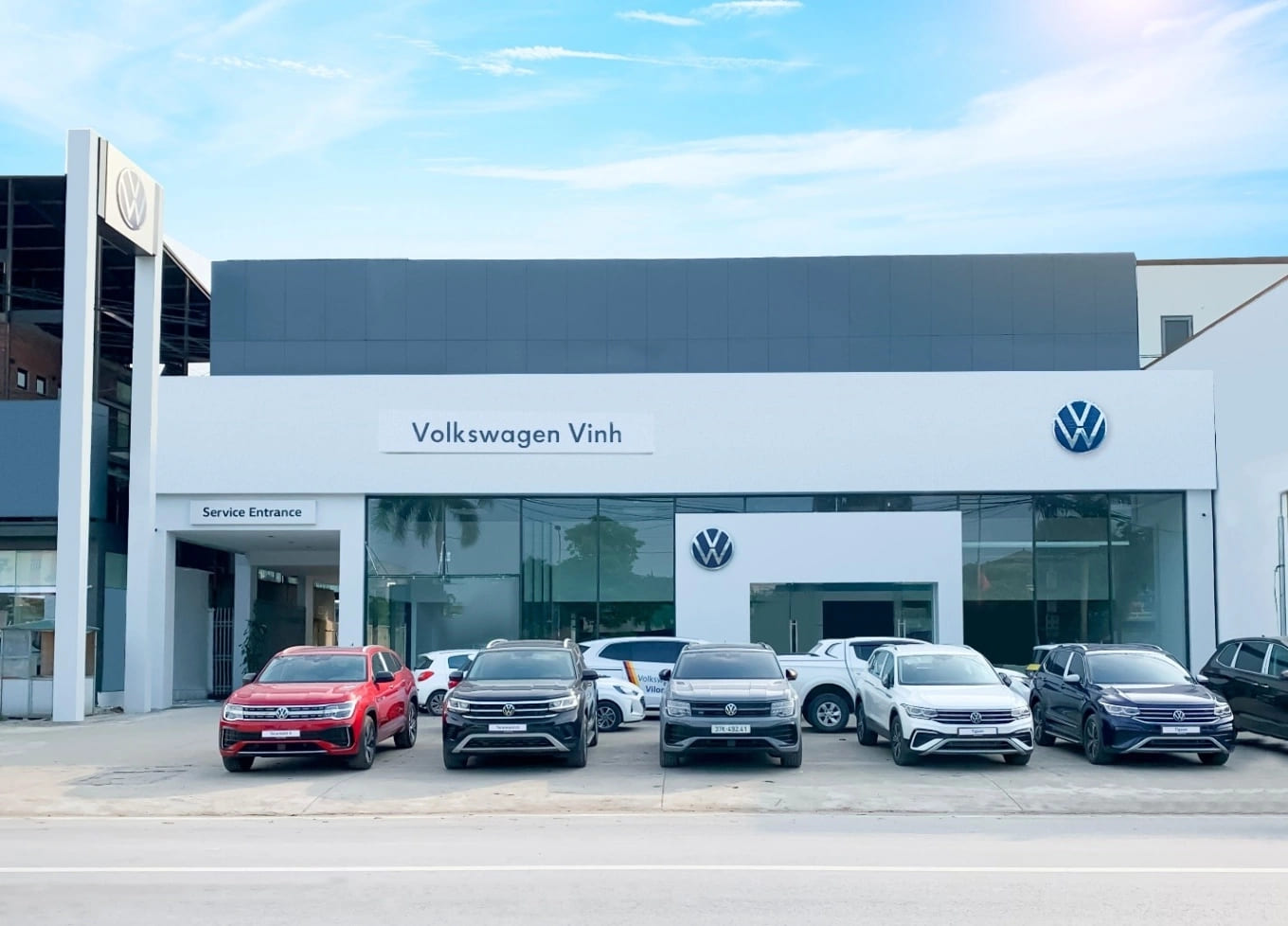 Đại lý 4S mới nhất của Volkswagen tại Việt Nam. Ảnh: VW