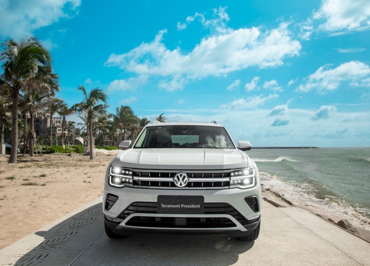 Volkswagen Teramont President SUV 2.0 TSI Turbo Hộp số tự động ly hợp kép DSG 7 cấp 4motion
